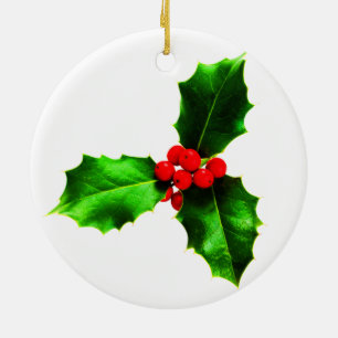 Mistletoe Keramik Ornament