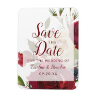 Mistletoe Manor Watercolor Winter Save the Date