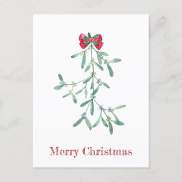 Mistletoe Postkarte