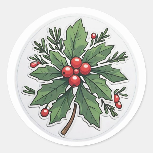 Mistletoe Sticker (Vorderseite)