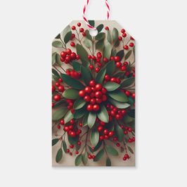 Mistletoe Tag Geschenkanhänger