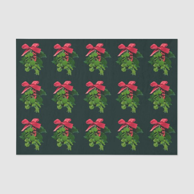 Mistletoe Tissue Paper Seidenpapier (Vorderseite)