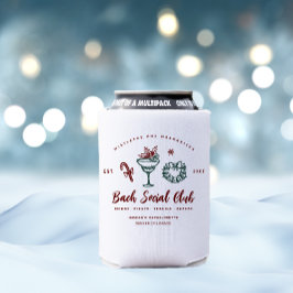 Mistletoe und Margaritas | Christmas Bachelorette Dosenkühler