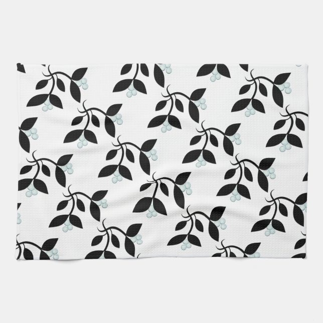 Mistletoe White Handtuch (Horizontal)
