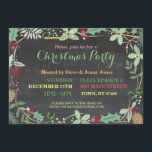 Mistletoe Xmas Party Einladung<br><div class="desc">Rustikales Weihnachts-Party Design. ÄNDERN SIE DEN TEXT EINFACH,  UM IHR PARTY . Rückseite im Lieferumfang enthalten</div>