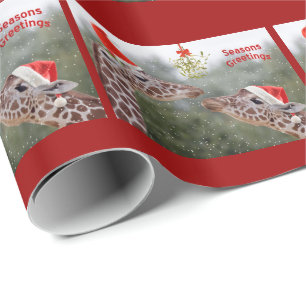 Mistletomoment-Umhüllungspapier Geschenkpapier