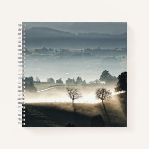 Mistral Schweiz Landschaft Notizbuch