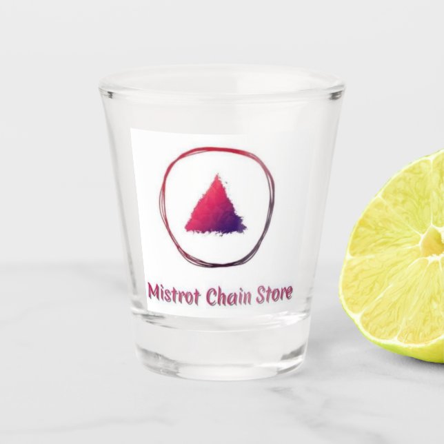 Mistrot Chain Store Shot Glasses Schnapsglas (Vorderseite)