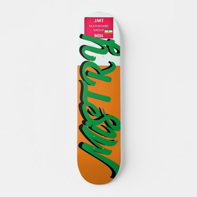 MISTRY   JMT INIDA 7 3/4" Skateboard Deck (Vorne)