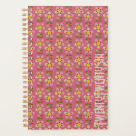 MISTY CHARM - Botanical Pattern Planner Planer
