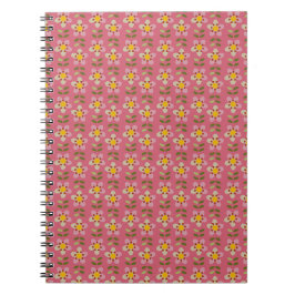 MISTY CHARM - Botanisches Muster-Notebook Notizblock