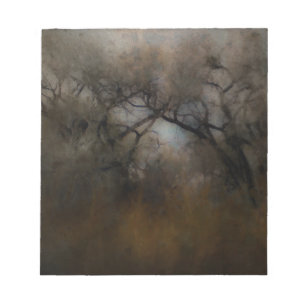 Misty Cottonwoods Notizblock
