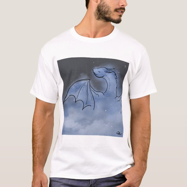 Misty Dragon T-Shirt (Vorderseite)