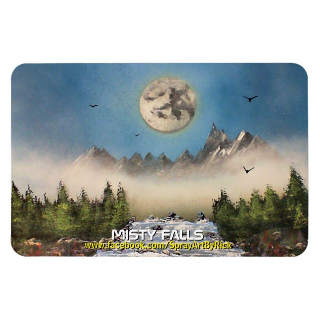 Misty Falls Magnet (Horizontal)