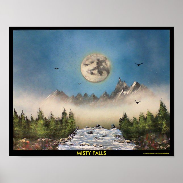 Misty Falls Poster (Vorne)