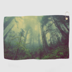 Misty Forest Golfhandtuch