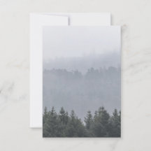 Misty Forest Nature Foto