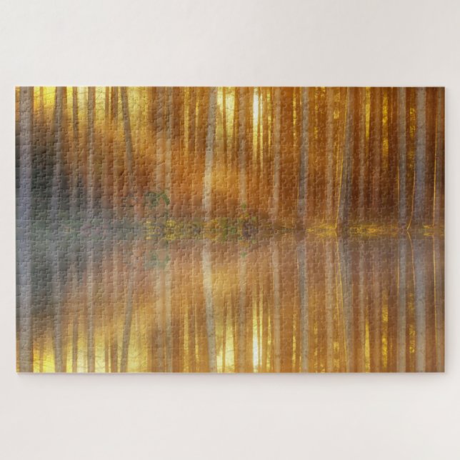 Misty Forest Scene (Horizontal)