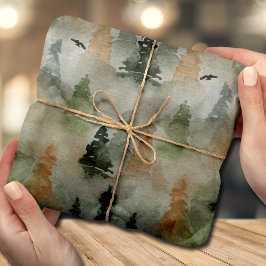 Misty Forest Seidenpapier