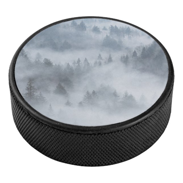 Misty Forest Valley Eishockey Puck (3/4)