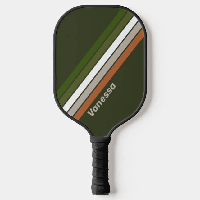 Misty Grove Strive mit Namen Pickleball Schläger (Vorderseite)