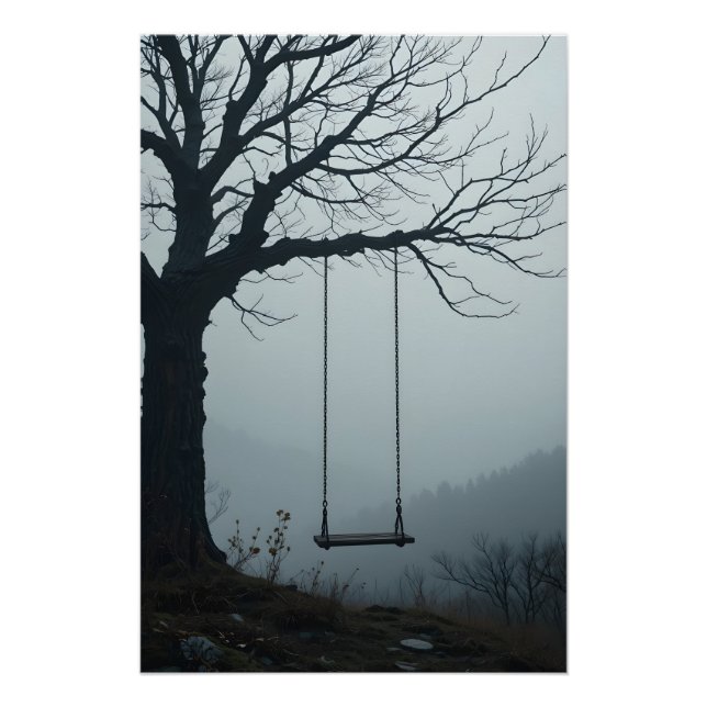 Misty Hill Swing Poster (Vorderseite)