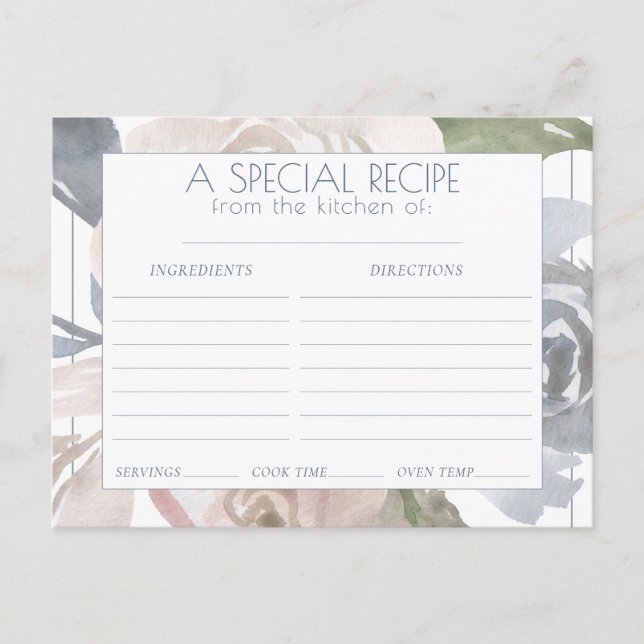 Misty Lake | Schöne weiche, duftende Blumenzitze Postkarte (Vorderseite)