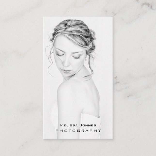 Misty Light | Visitenkarte für Fotografen (Vorderseite)