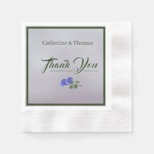 Misty Mauve Paper Napkin Serviette
