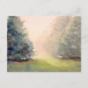 MISTY MORNING -2 POSTKARTE