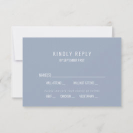 Misty Morning Blue Gray Nautical Anchor UAWG Invit Einladung