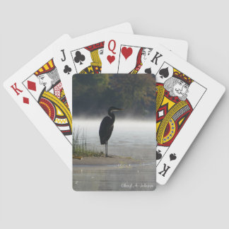 Misty Morning Contemplation Spielkarten spielen