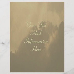 Misty Morning Letterhead