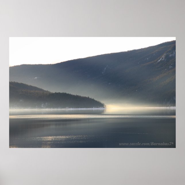 Misty Morning Poster (Vorne)