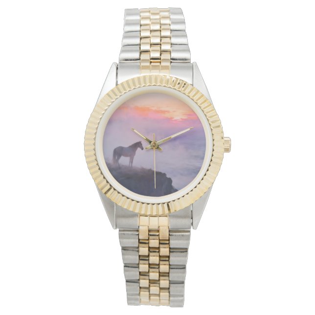 Misty Mountain Top Memories Armbanduhr (Vorderseite)
