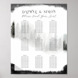 Misty Mountain Wedding Poster