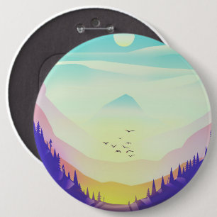 Misty Mountains Button