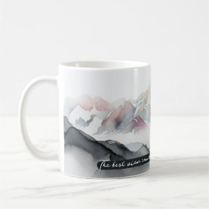 Misty Mountains Die beste Aussicht Kaffeetasse