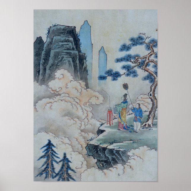 Misty Mountains Poster (Vorne)