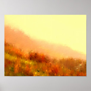 MISTY MOUNTAINS POSTER