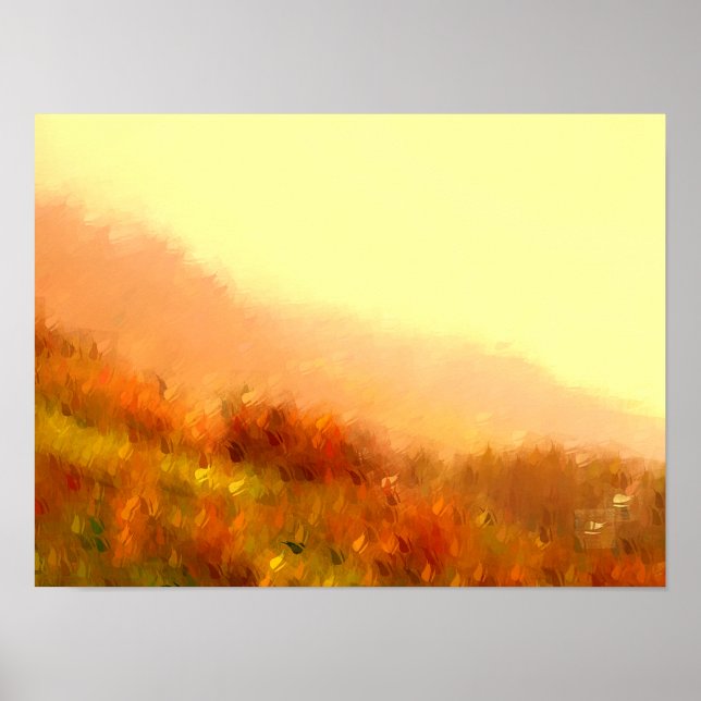 MISTY MOUNTAINS POSTER (Vorne)