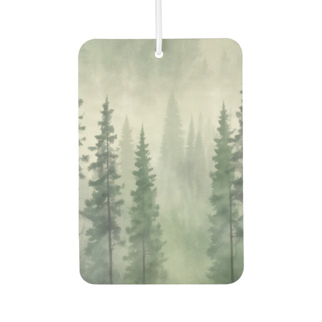 Misty Pine Forest Serenity Autolufterfrischer (Vorderseite)