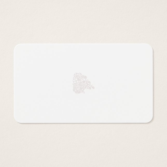 Misty Rose, flush Mahogany, dekoratives Design (Vorderseite)