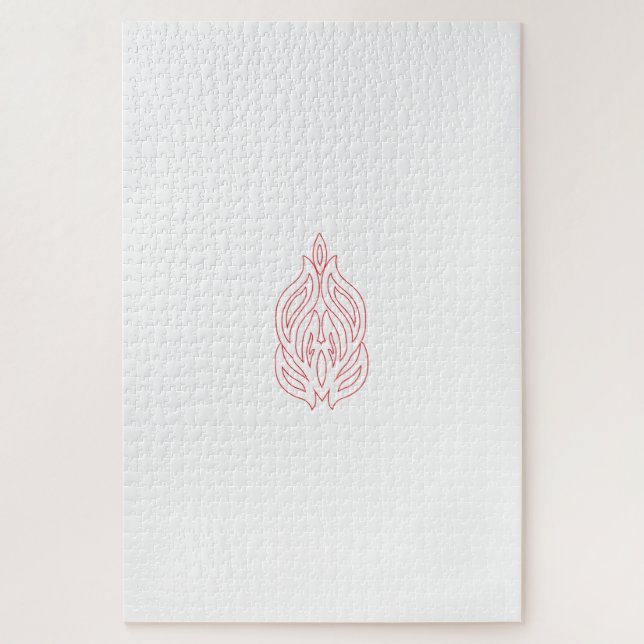 Misty Rose, flush Mahogany, dekoratives Design (Vertikal)