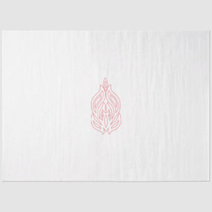 Misty Rose, flush Mahogany, dekoratives Design Seidenpapier