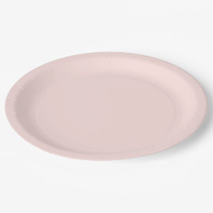 Misty Rose Hex Code FFE4E1 Party Plate Pappteller