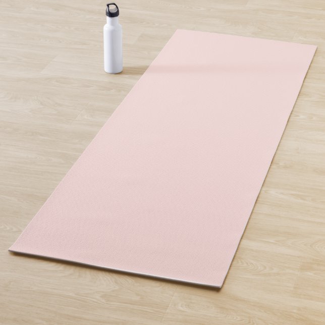 Misty Rose Solid Color Yogamatte (Beispiel)