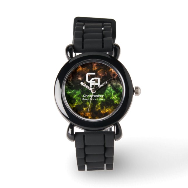 Misty Smoke Monogram Multicolors Armbanduhr (Vorderseite)