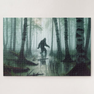 Misty Swamp Stalker, Bigfoot, Cryptid
