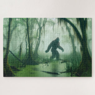 Misty Swamp Stalker, Bigfoot, Cryptid